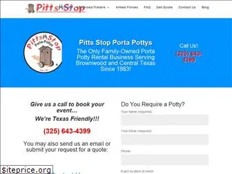 pittsstopportapottys.com