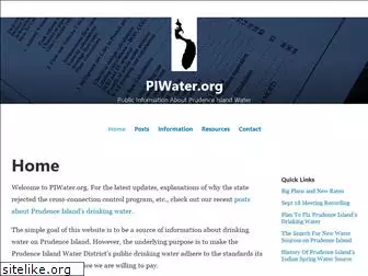 piwater.org