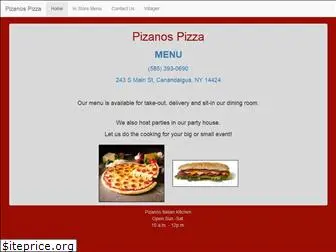 pizanospizza.net