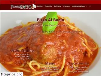 pizzaalbacio.com