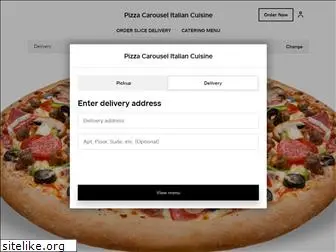 pizzacarousel.com