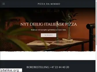 pizzadamimmo.no