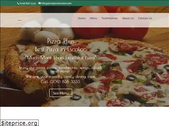 pizzaplusescalon.com