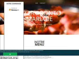 pizzaprontomarloie.be