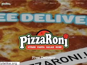 pizzaroni.us