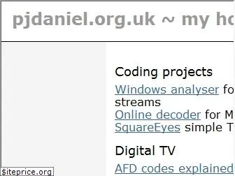 pjdaniel.org.uk