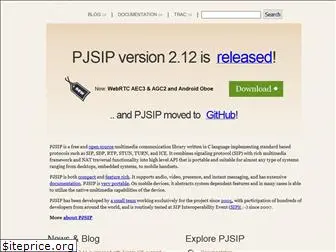 pjsip.org