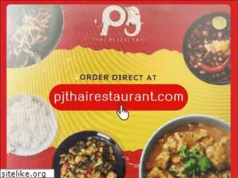 pjthairestaurant.com