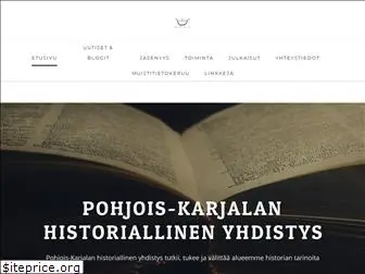 pk-historiallinenyhdistys.com