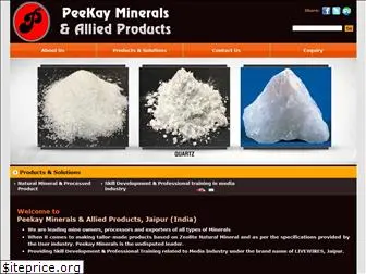 pkminerals.com