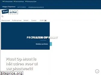 plaatopmaatwinkel.nl
