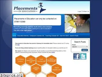 placementsineducation.co.za