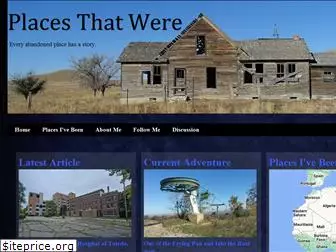 placesthatwere.com