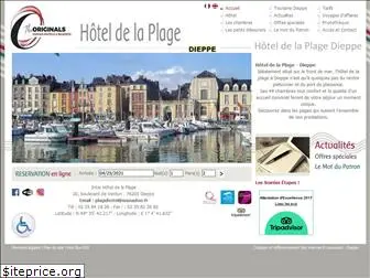 plagehotel-dieppe.com