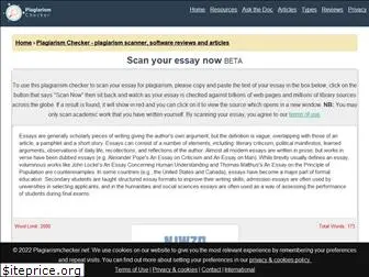 plagiarismchecker.net