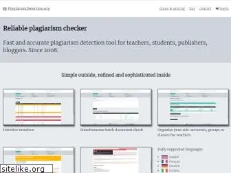 plagiarismdetection.org