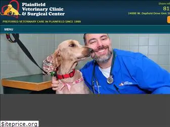 plainfieldvetclinic.com