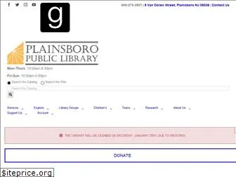 plainsborolibrary.org