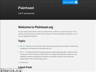 plaintoast.org