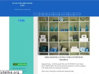plan-and-organize-life.com