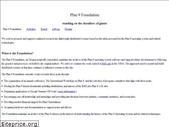 plan9foundation.org