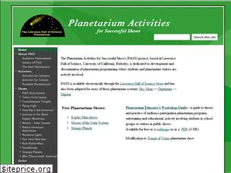 planetarium-activities.org