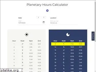 planetaryhours.net