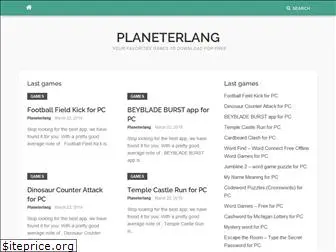 planeterlang.org