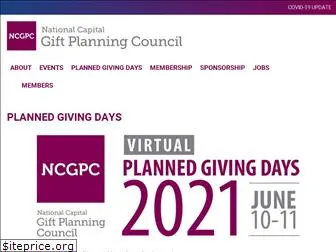 plannedgivingdays.org