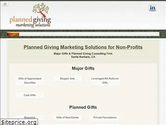 plannedgivingmarketingsolutions.com