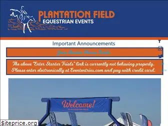 plantationfieldhorsetrials.com