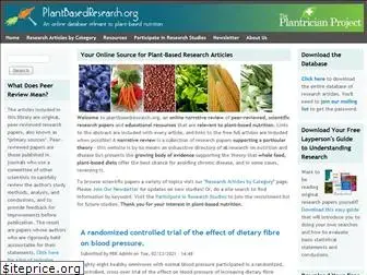 plantbasedresearch.org