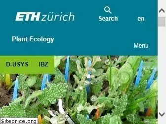 plantecology.ethz.ch