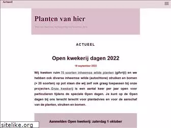 plantenvanhier.nl