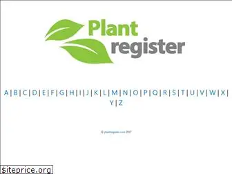 plantregister.com