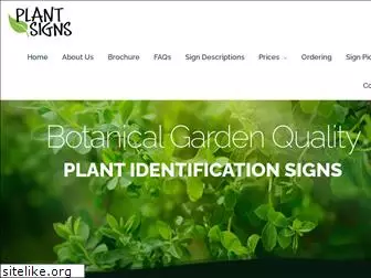 plantsigns.com