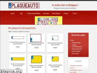 plaqueauto6euro.be