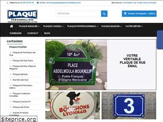 plaquepersonnalisee.com