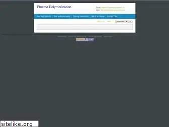 plasmapolymerization.com
