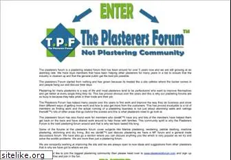 plasterersforum.co.uk