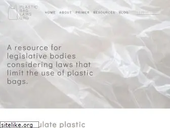 plasticbaglaws.org