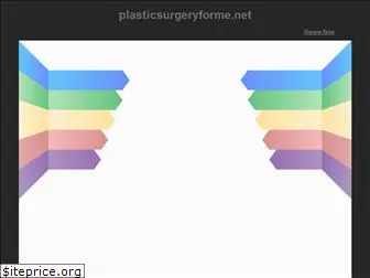 plasticsurgeryforme.net