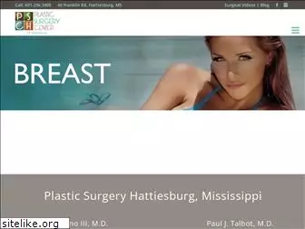 plasticsurgeryhattiesburg.com