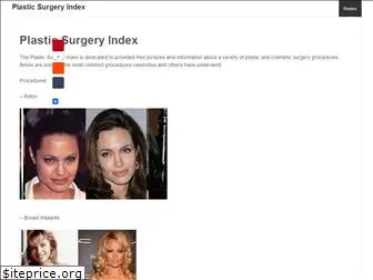 plasticsurgeryindex.com