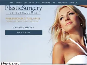 plasticsurgeryoftuscaloosa.com