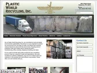 plasticworldrecycling.com