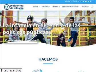 www.plataformadeinfancia.org