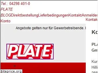 plate.de