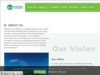 plateauenergymetals.com