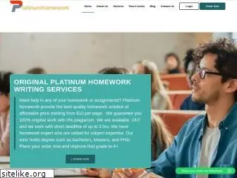 platinumhomework.com